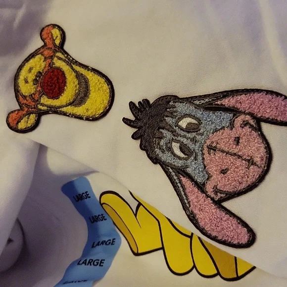 DISNEY WINNIE THE POOH full zip sweatshirt hoodie - Picture 8 of 14